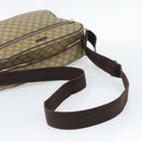 GUCCI GG Supreme Shoulder Bag PVC Leather Beige Gold Tone 211107 Auth ka5343-7