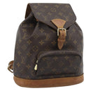 LOUIS VUITTON Monogram Montsouris MM Backpack M51136 LV Auth ka5344-1