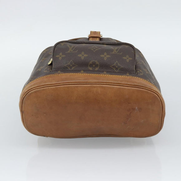 LOUIS VUITTON Monogram Montsouris MM Backpack M51136 LV Auth ka5344