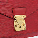 LOUIS VUITTON Epi Monceau 28 Hand Bag 2way Red M40783 LV Auth ka5346-21