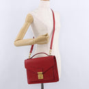LOUIS VUITTON Epi Monceau 28 Hand Bag 2way Red M40783 LV Auth ka5346-29