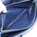 Miu Miu Denim Shoulder Bag 2way Blue Silver Auth ka5347V-27