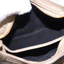 BALENCIAGA Mini City Hand Bag Leather 2way Beige Gold Tone 453293 Auth ka5352V-21