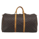 LOUIS VUITTON Monogram Keepall 55 Boston Bag M41424 LV Auth ka5353-2