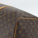 LOUIS VUITTON Monogram Keepall 55 Boston Bag M41424 LV Auth ka5354-9