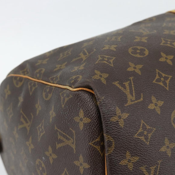 LOUIS VUITTON Monogram Keepall 55 Boston Bag M41424 LV Auth ka5354