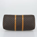 LOUIS VUITTON Monogram Keepall 55 Boston Bag M41424 LV Auth ka5354-5