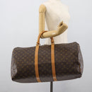LOUIS VUITTON Monogram Keepall 55 Boston Bag M41424 LV Auth ka5355A-19