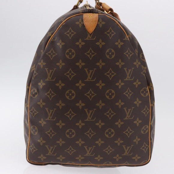 LOUIS VUITTON Monogram Keepall 60 Boston Bag M41422 LV Auth ka5356