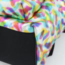 SAINT LAURENT Backpack Leather Multicolor Silver 326865 Auth ka5357M-12