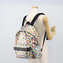 SAINT LAURENT Backpack Leather Multicolor Silver 326865 Auth ka5357M-27