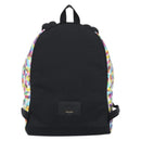 SAINT LAURENT Backpack Leather Multicolor Silver 326865 Auth ka5357M-3