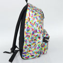 SAINT LAURENT Backpack Leather Multicolor Silver 326865 Auth ka5357M-4