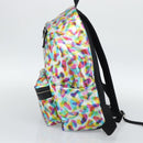SAINT LAURENT Backpack Leather Multicolor Silver 326865 Auth ka5357M-5