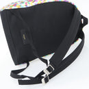 SAINT LAURENT Backpack Leather Multicolor Silver 326865 Auth ka5357M-9