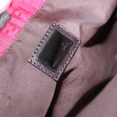 FENDI Zucchino Canvas Tote Bag Red Brown 8BH074 Auth ka5359-17