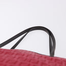 FENDI Zucchino Canvas Tote Bag Red Brown 8BH074 Auth ka5359-8
