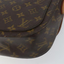 LOUIS VUITTON Monogram Saint Cloud GM Shoulder Bag M51242 LV Auth ka536-16