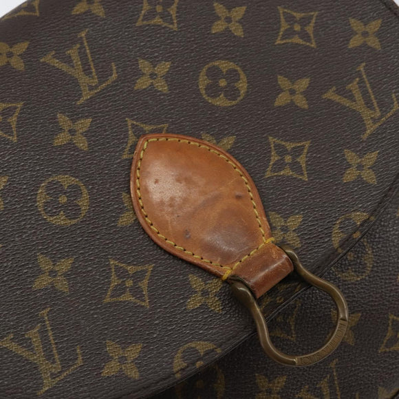 LOUIS VUITTON Monogram Saint Cloud GM Shoulder Bag M51242 LV Auth ka536