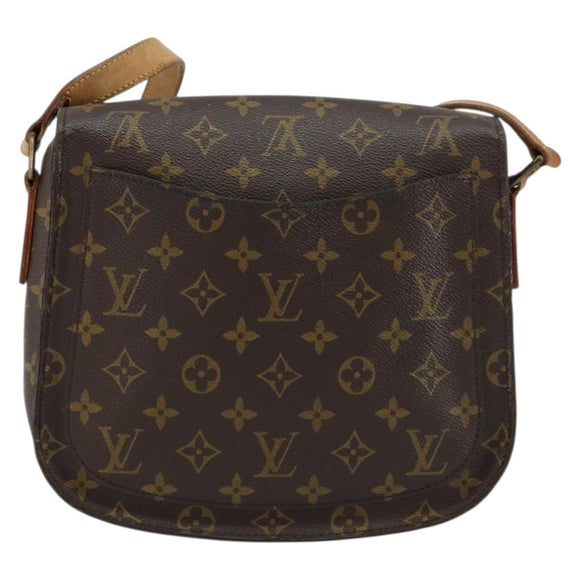 LOUIS VUITTON Monogram Saint Cloud GM Shoulder Bag M51242 LV Auth ka536