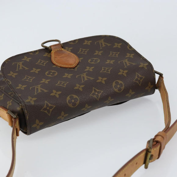 LOUIS VUITTON Monogram Saint Cloud GM Shoulder Bag M51242 LV Auth ka536