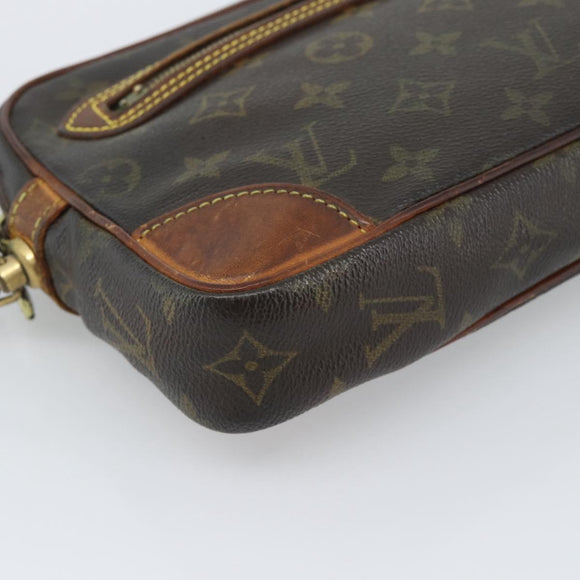 LOUIS VUITTON Monogram Marly Dragonne GM Clutch Bag M51825 LV Auth ka5362