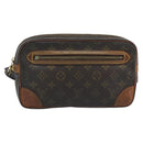LOUIS VUITTON Monogram Marly Dragonne GM Clutch Bag M51825 LV Auth ka5362-2
