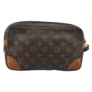 LOUIS VUITTON Monogram Marly Dragonne GM Clutch Bag M51825 LV Auth ka5362-3