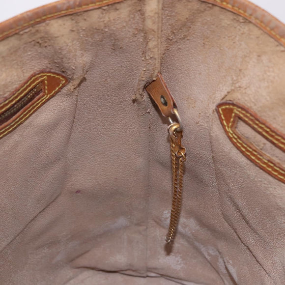 LOUIS VUITTON Monogram Bucket GM Shoulder Bag M42236 LV Auth ka5363