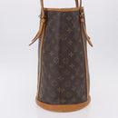 LOUIS VUITTON Monogram Bucket GM Shoulder Bag M42236 LV Auth ka5363-4