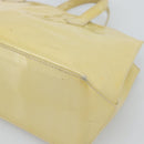 LOUIS VUITTON Monogram Vernis Wilshire PM Hand Bag Broncorail M91452 Auth ka5366-12