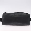 BALENCIAGA Le City Hand Bag Leather Navy Silver 684907 Auth ka5367SAM-11