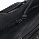 BALENCIAGA Le City Hand Bag Leather Navy Silver 684907 Auth ka5367SAM-18