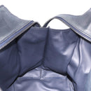BALENCIAGA Le City Hand Bag Leather Navy Silver 684907 Auth ka5367SAM-21