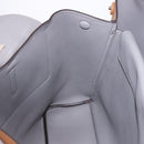 PRADA Hand Bag Leather 2way Brown Silver Auth ka5368V-22