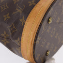 LOUIS VUITTON Monogram Bucket PM Shoulder Bag M42238 LV Auth ka5369-9