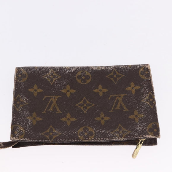 LOUIS VUITTON Monogram Bucket PM Shoulder Bag M42238 LV Auth ka5369