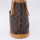 LOUIS VUITTON Monogram Bucket PM Shoulder Bag M42238 LV Auth ka5369-3