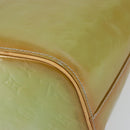 LOUIS VUITTON Monogram Vernis Houston Hand Bag Baby Blue M91005 LV Auth ka537-15