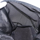 PRADA Hand Bag Canvas Black Silver Auth ka5371-17