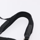 PRADA Hand Bag Canvas Black Silver Auth ka5371-8