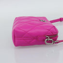 BALENCIAGA Shoulder Bag Leather Purple Silver 618080 Auth ka5373V-4