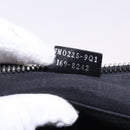 FENDI Clutch Bag Leather Black Silver 7M0225 Auth ka5375V-12