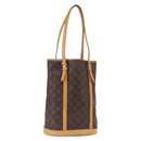 LOUIS VUITTON Monogram Bucket GM Shoulder Bag M42236 LV Auth ka5376-1