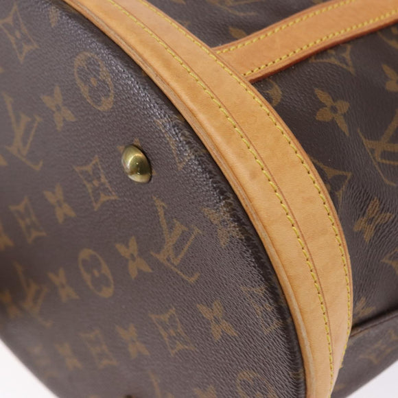 LOUIS VUITTON Monogram Bucket GM Shoulder Bag M42236 LV Auth ka5376