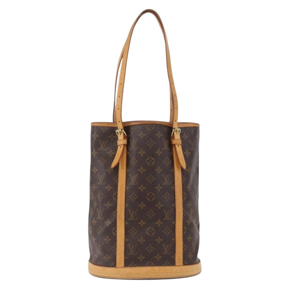 LOUIS VUITTON Monogram Bucket GM Shoulder Bag M42236 LV Auth ka5376