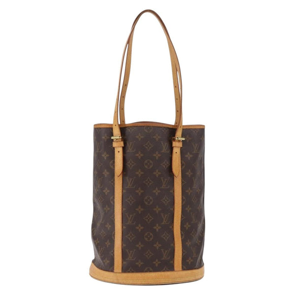 LOUIS VUITTON Monogram Bucket GM Shoulder Bag M42236 LV Auth ka5376