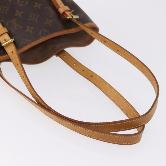 LOUIS VUITTON Monogram Bucket GM Shoulder Bag M42236 LV Auth ka5376