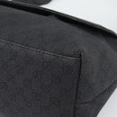 GUCCI GG Canvas Shoulder Bag Outlet Black Silver 272350 Auth ka5377-10