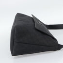 GUCCI GG Canvas Shoulder Bag Outlet Black Silver 272350 Auth ka5377-5